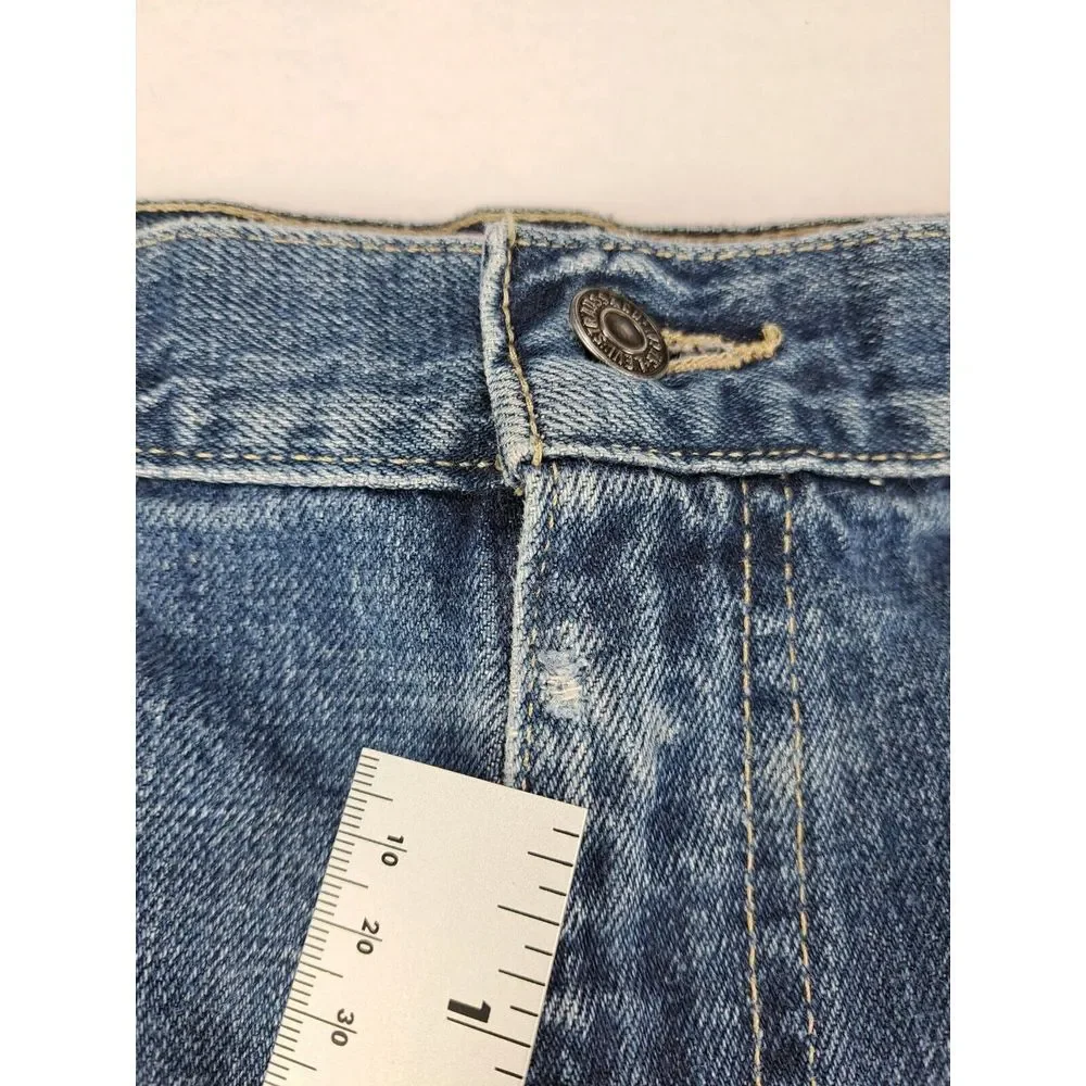 Vintage Levis 529 Low Rise Straight Leg‎ 38x32 ACT 39 Jeans 2002 Y2K Made in USA